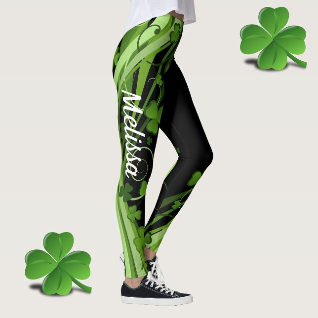 St Patrick's Day Leggings Saint Patrick Pants (Von Creator hochgeladen)