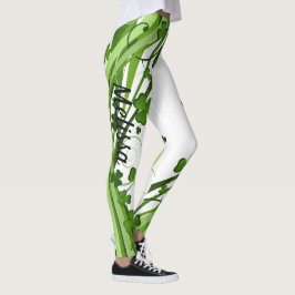 St Patrick's Day Leggings Saint Patrick Pants