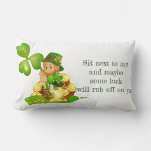 St. Patrick's Day Lendenkissen-Kobold Lendenkissen