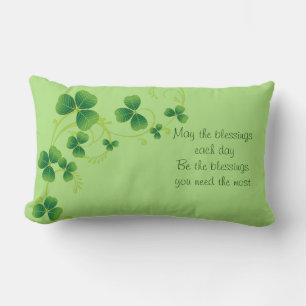 St. Patrick's Day Lendenkissen - Mögen die Segnung
