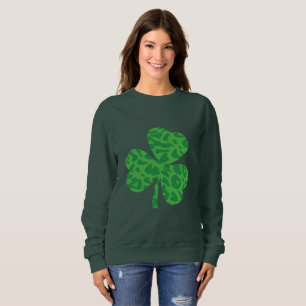 St. Patrick's Day Leopard Kleeblatt Shirt - Cheeta