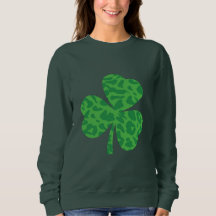 St. Patrick's Day Leopard Kleeblatt Shirt - Cheeta