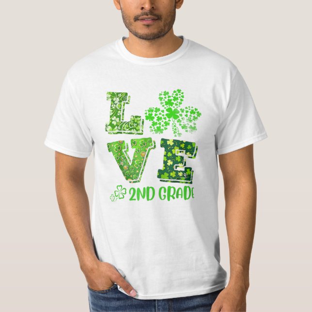 St Patricks Day Leprechaun Face T-Shirt (Vorderseite)