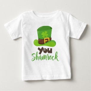 St. Patrick's Day, Leprechaun Hat, You Kleeblatt Baby T-shirt