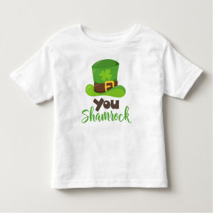 St. Patrick's Day, Leprechaun Hat, You Kleeblatt Kleinkind T-shirt