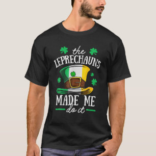 St Patricks Day Leprechaun ließ mich das Kleeblatt T-Shirt