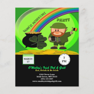 St. Patrick's Day Leprechaun, Pot Gold Paper