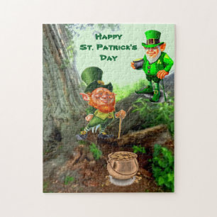 ST. PATRICK'S DAY LEPRECHAUN PUZZLE
