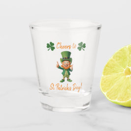 St. Patrick's Day-Leprechaun- Schnapsglas