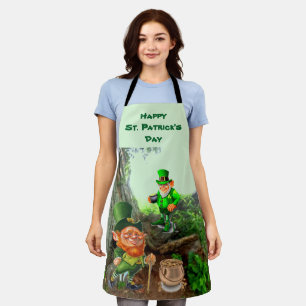 ST. PATRICK'S DAY LEPRECHAUN Schürze