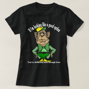 St. Patrick's Day Leprechaun Wiegeoptionen T-Shirt