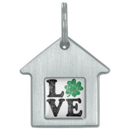 St Patrick's Day LIEBE Kleeblatt Irish Tiermarke
