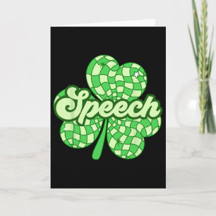 St Patricks Day Logopäde Logopädie Karte