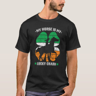 St Patricks Day Lucky Charm Ausgefallenes Girl Rid T-Shirt
