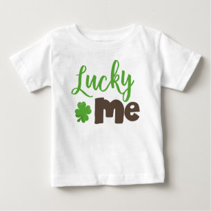 St. Patrick's Day, Lucky Clovers, Lucky Me Baby T-shirt