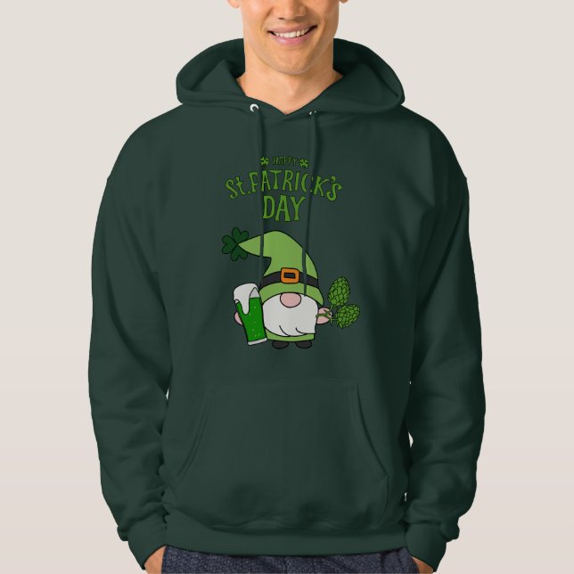 St. Patrick's Day Lucky Hoodie (Vorderseite)
