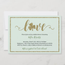 St. Patrick's Day Lucky in Liebe Brautparty