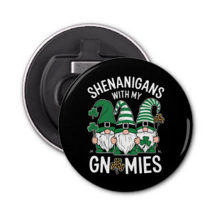 St Patricks Day Lucky Kleeblatt Leopard Gnomes Flaschenöffner