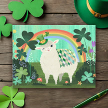 St. Patrick's Day Lucky Lamb