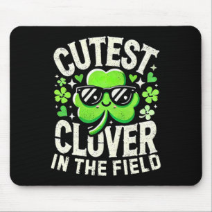 St Patricks Day Mädchen Kleinkind Jungen Süßester Mousepad