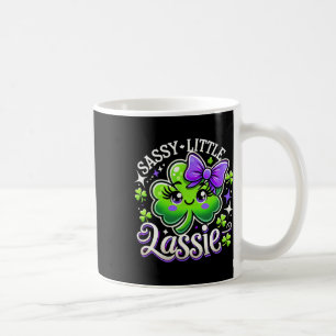 St Patricks Day Mädchen Kleinkind Shamrock Sy Litl Kaffeetasse