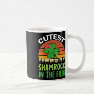 St Patricks Day Mädchen Kleinkind Süßestes Kleebla Kaffeetasse