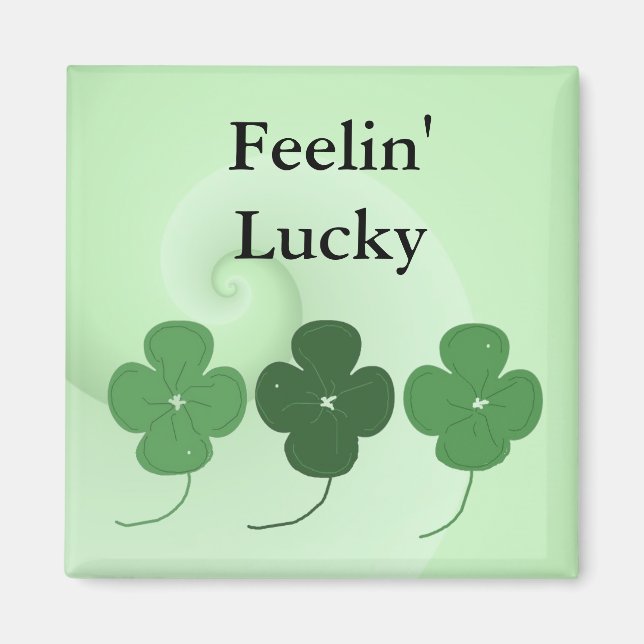 St. Patrick's Day Magnet (Vorne)