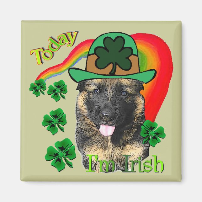 St. Patrick's Day Magnet (Vorne)