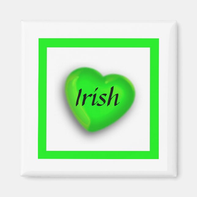 St. Patrick's Day Magnet (Vorne)