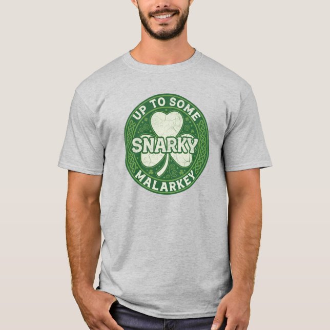 St. Patrick's Day Malarkey T-Shirt (Vorderseite)