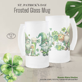 St. Patrick's Day Mattiert Glass Tasse