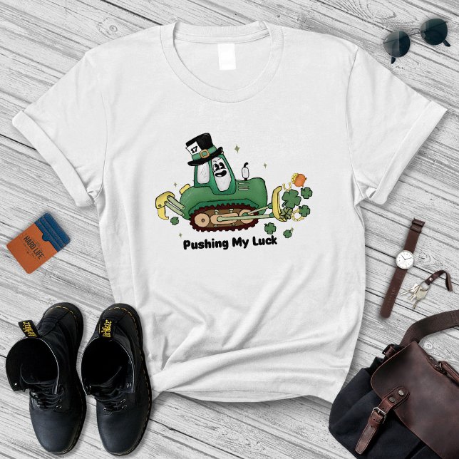 St. Patricks Day, mein Glück zum T - Shirt bringen (Von Creator hochgeladen)