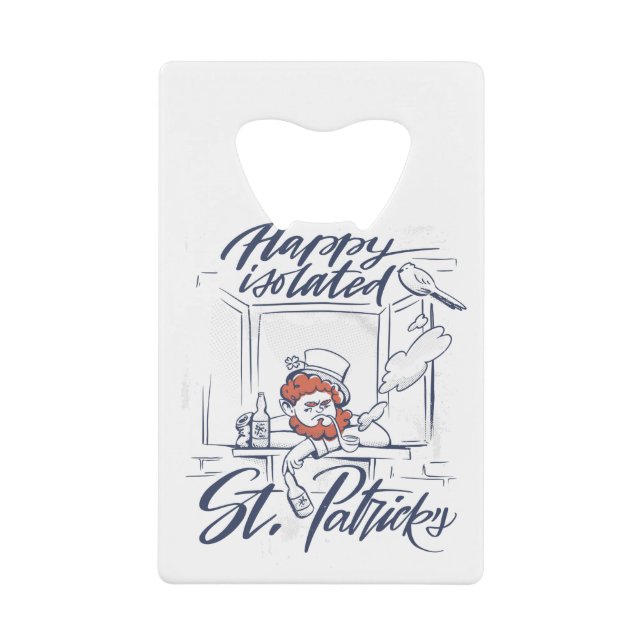St Patricks Day Meme Geldbeutel Flaschenöffner (Vorderseite)