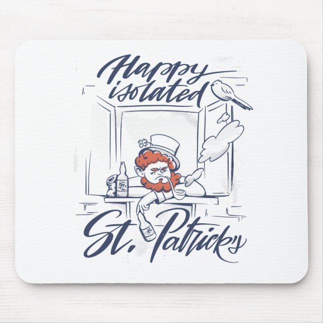 St Patricks Day Meme Mousepad (Vorne)