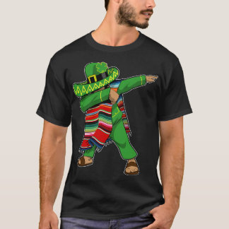 St Patricks Day Mexican Irish Dabbing T-Shirt
