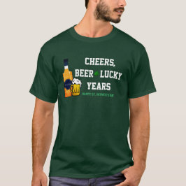 St. Patrick's Day mit Bierbraut und Whiskey T-Shirt
