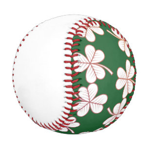 St. Patrick's Day mit Kleeblatt für Baseball