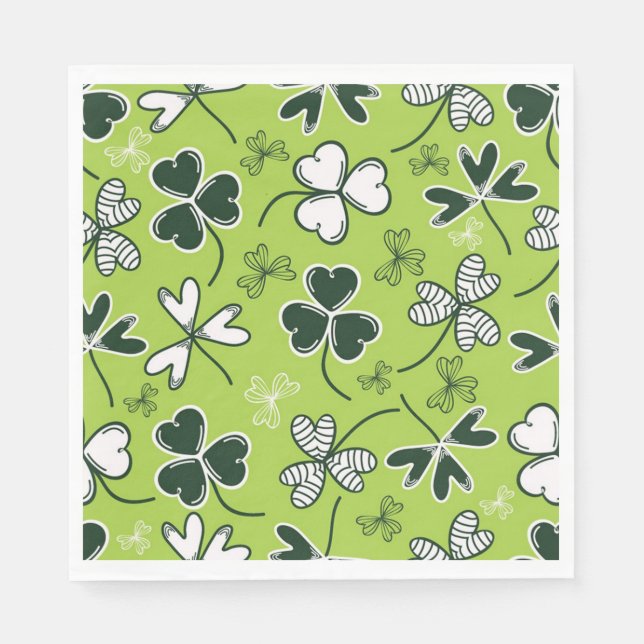 St. Patrick's Day Napkins Serviette (Vorderseite)