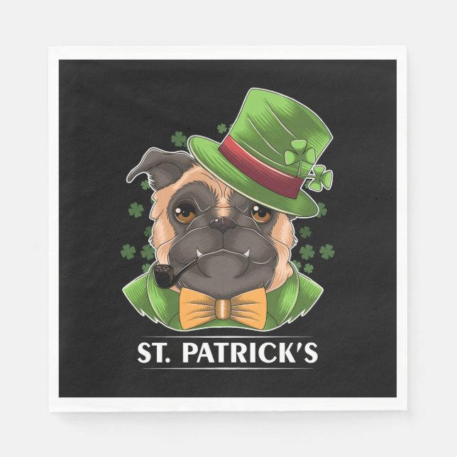 St. Patrick's Day Napkins Serviette (Vorderseite)