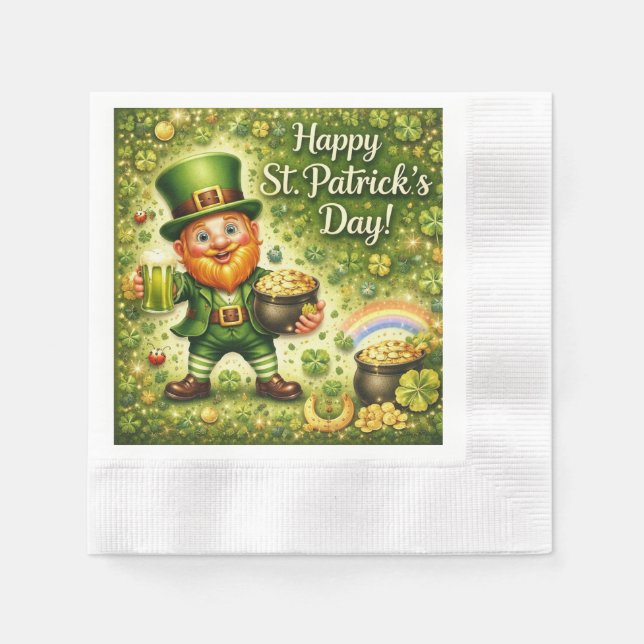 St. Patrick's Day Napkins Serviette (Vorderseite)