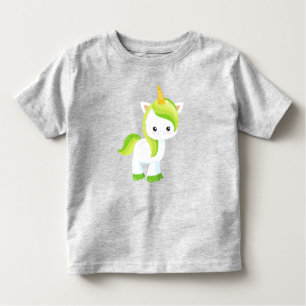 St. Patrick's Day, Niedliches Einhorn, Zaubereinho Kleinkind T-shirt
