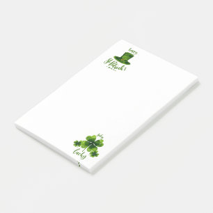 St. Patrick's Day Notes Post-it Klebezettel