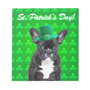 St. Patrick's Day Notizblock
