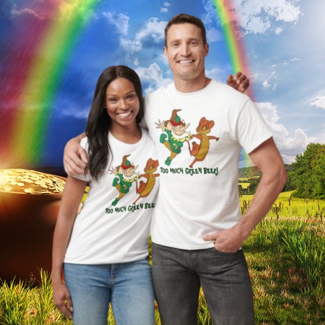 St Patrick's Day Odd Couple Unisex T-Shirt (St Patrick's Day Odd Couple Unisex T-Shirt)