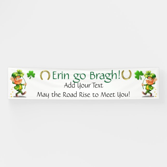 St. Patrick's Day oder Irish Business Banner (Horizontal)