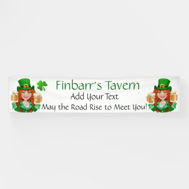 St. Patrick's Day oder Irish Business Banner (Horizontal)