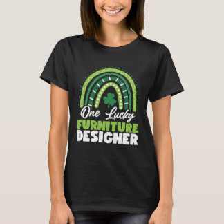 St Patricks Day One Lucky Furniture Designer T-Shirt