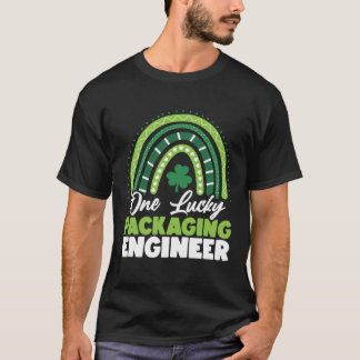 St Patricks Day One Lucky Packaging Engineer T-Shirt