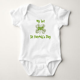 St Patrick's Day Onsie für das Baby Strampler