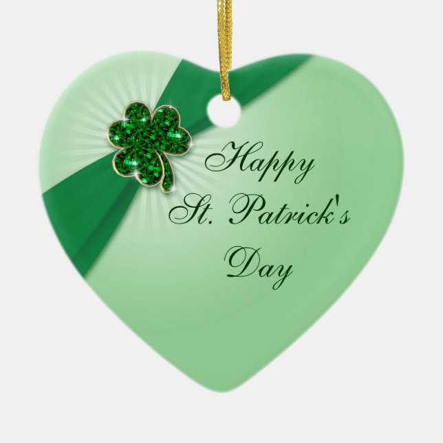St. Patrick's Day Ornament (Vorne)